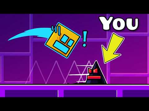 Geometry Dash, But YOU Are The SPIKE...