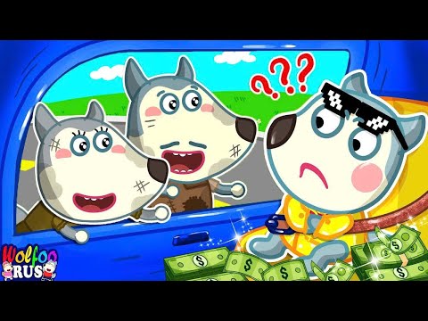 Малышку усыновила бедная семья! | Rich vs Broke | Wolfoo Kids Истории о семье | Wolfoo Russian