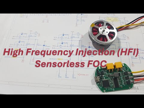 Sensorless FOC Using High Frequency Injection (HFI)