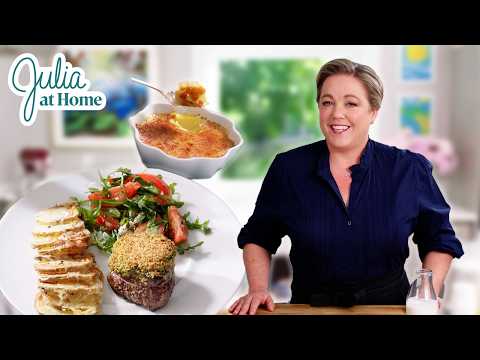 Date Night Dinner: Beef Tenderloin, Potato Gratin, and More | Full Episode | Julia at Home (S3 E9)