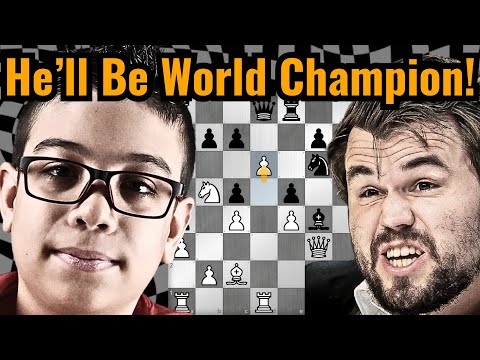 11 yo Prodigy DESTROYS Magnus Carlsen w/ STUNNING Endgame Precision! He's A Flipping COMPUTER!