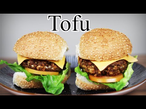 How to make tofu taste good | TOFU BURGER recipe