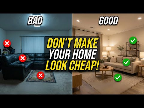 The Most RIDICULOUS Living Room Mistakes That Make Your Home Look Cheap — Nobody Tells You