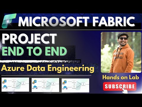 🔥 Microsoft Fabric End-to-End Real-Time Project |  Lakehouse ⚡ Pipeline ⚡ PySpark ⚡ Dashboard