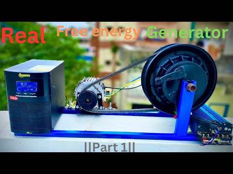 |[Part1￼]| Real Free Energy Generator Using 2-Wheeler and E-Rickshaw Motor"