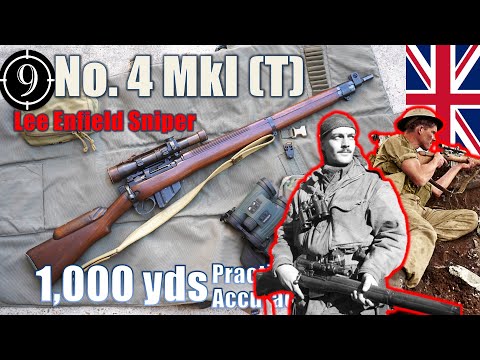 Enfield No.4 MkI T (British WW2 Sniper) to 1,000yds: Practical Accuracy (Feat. Jonathan Ferguson)