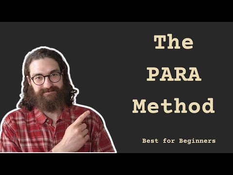 Unlock the Power of PARA for Note-taking