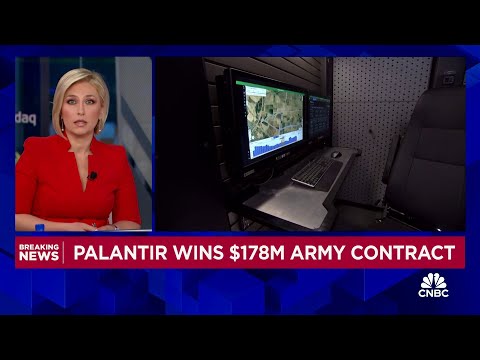 Palantir wins $178 million Army contract