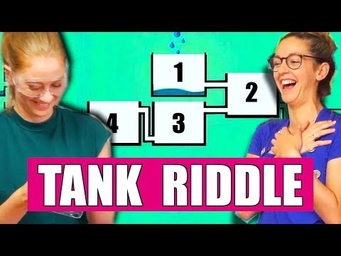 WHICH TANK FILLS FIRST? ft. Simone Giertz