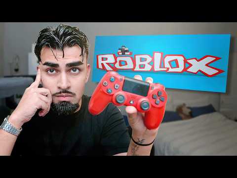 playing roblox for the first time