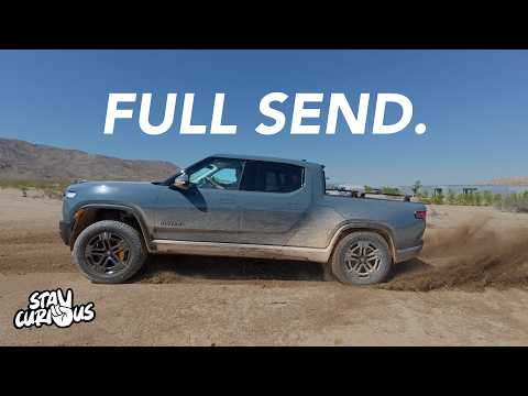 The Camp Rivian Experience in Joshua Tree, California