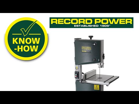 Know-How Series: Blade fitment, tracking and guide set up of the BS250 10" Bandsaw