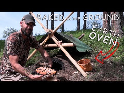 I Baked Bread in a HOLE! | Wilderness Cooking | WILD YEAST