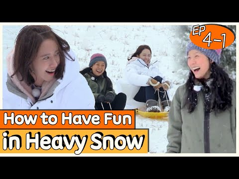 "It is No Joke, Really" How to Have Fun in Heavy Snow 🤣 | Hyori's Homestay2