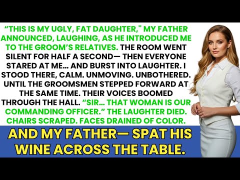 My Father Humiliated Me at the Wedding—Until a Groomsman’s Salute Left Him Speechless