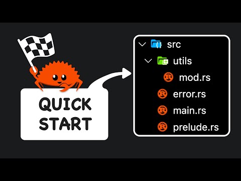 Rust - Simple Code Boilerplate & Structure (start simple, scale better)