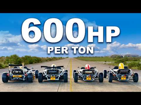 Every Ariel Atom DRAG RACE