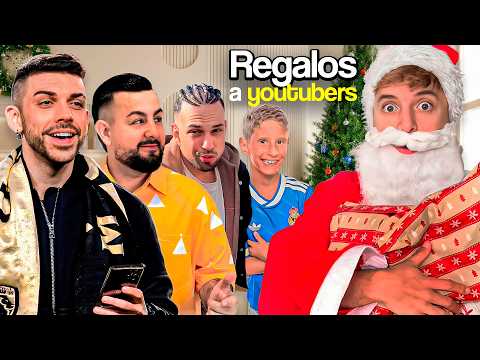 LE REGALO a mis AMIGOS FAMOSOS +2000€ en REGALOS NAVIDEÑOS *No se lo esperaban*