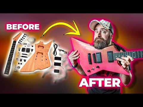 BUILD YOUR Dream Guitar from a basic DIY Kit? #HBDiyKitChallenge