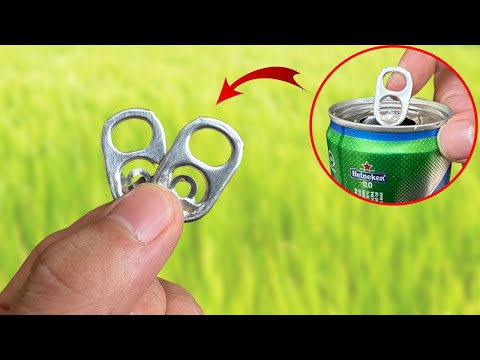 Only 2% of the world's population knows this secret of tin can lids! Amazing new invention