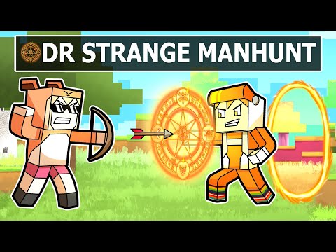Minecraft Manhunt but I am Doctor Strange