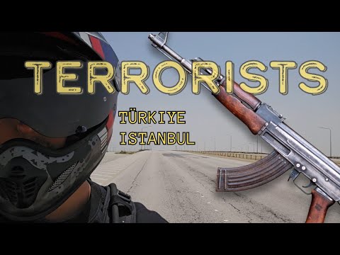 Armed Terrorists - How I Got Away - TURKIYE / Turkey - Australia to England By Motorcycle ep14