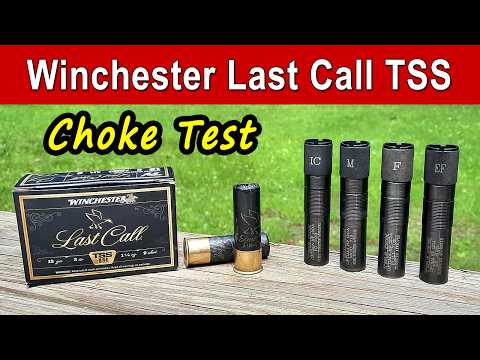 Winchester Last Call TSS Waterfowl Hunting Ammo | Choke Test