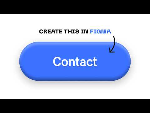 How to make a 3d skeuomorphic button in Figma | Tutorial 2025