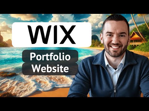 How To Use Wix To Make A Portfolio Website (Wix Tutorial 2025)