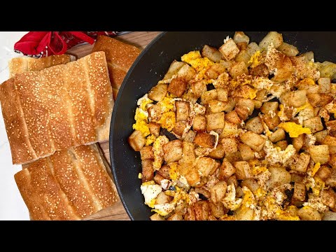 The EASIEST Middle Eastern Potato & Eggs Breakfast | Eats With Gasia