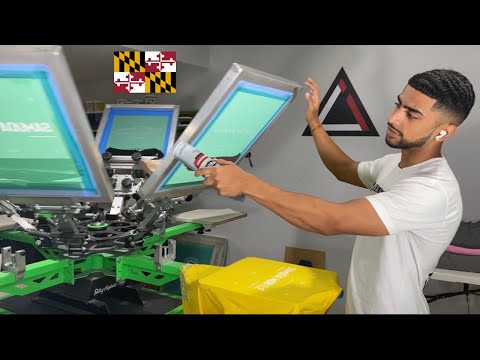 SCREEN PRINTING Multi Color Designs! Tips & Tricks Exposed!