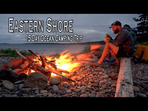 15 Day / 400km Ocean Kayak Camping Trip on Nova Scotia's Coast