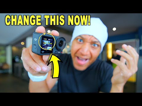 BEST Video Settings For The DJI Action 4! Vlog Like A BOSS!