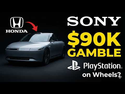 Honda x Sonyโs $90,000 PlayStation Car is Finally Here! (Afeela 1 Review)