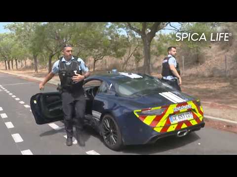 National Gendarmerie: High-speed chase in an Alpine