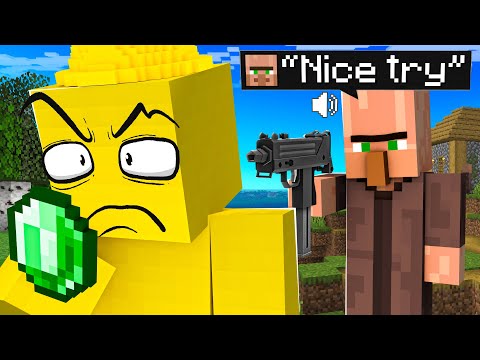 I Made Villagers Smart To Troll My Friend