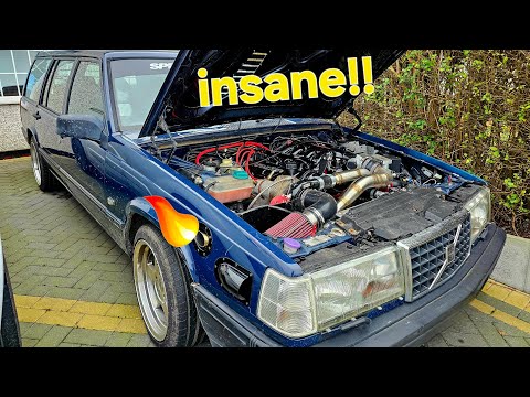 EPIC Golf R SLAYER! TURBOCHARGED Volvo 940 SLEEPER!!! POV RUMBLE