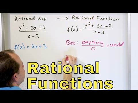 09 - Rational Function Domain and Zeros, Part 1 (Vertical Asymptotes & Graphing)