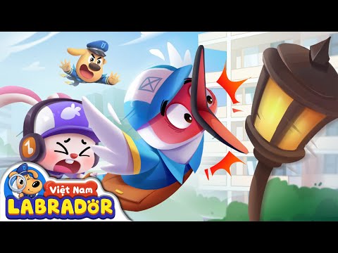 Bóng mờ trong sương mù | Cảnh sát vui nhộn | Hoạt hình cảnh sát trưởng Labrador | BabyBus