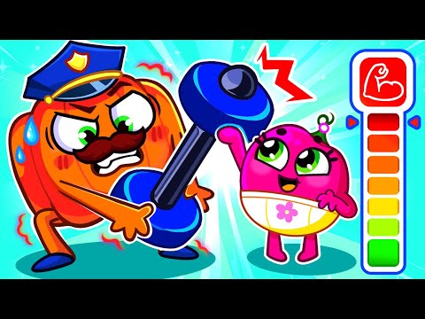 Police Health Checkup Song + More Kids Songs and Nursery Rhymes 🥑 Pit & Penny Tales +New Episodes