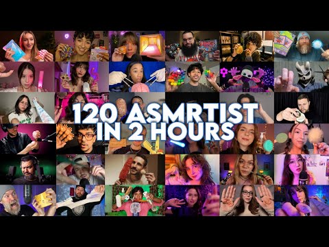 2 Hours Of ASMR Compilation |  Best Asmrtists Of YouTube