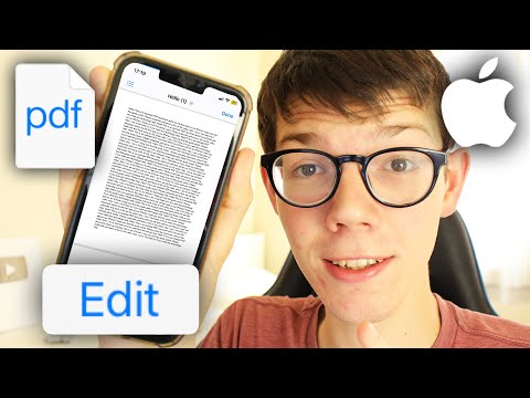 How To Edit PDF On iPhone - Full Guide