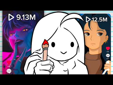 I Tried VIRAL Art Trends