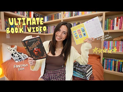 ULTIMATE BOOK VIDEO: reading 3 books, reading journal flip through, in my fantasy era!