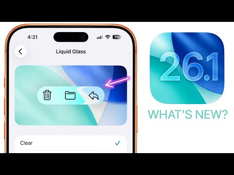 iOS 26.1 Released - What's New?
