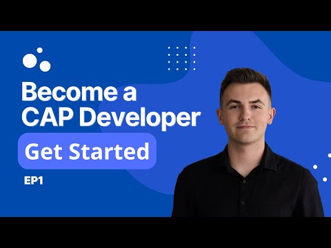 SAP CAP Tutorial for Beginners (Ep1) | Creating Your First CDS Entity