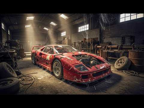 Restoring an Abandoned V12 Ferrari Found After 10 Years The Ultimate First Start and Speed Test