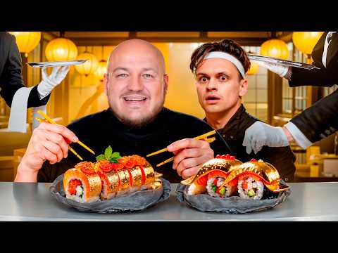 Самый Дорогой Японский Ресторан в Мире! Бустер ест Рыбу Фугу!