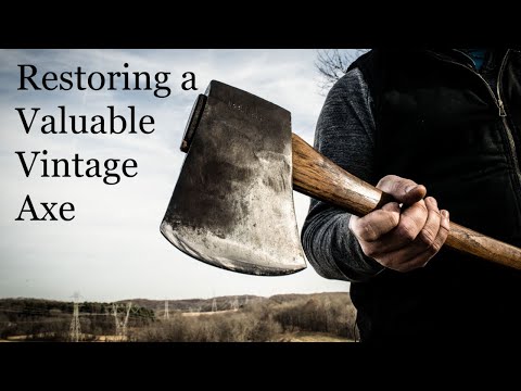 Restoring a Valuable Vintage Collins Legitimus Axe
