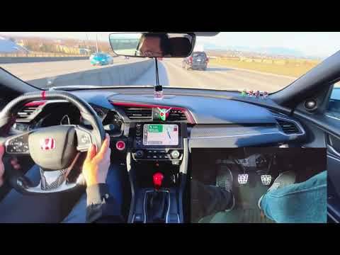 Afternoon City + Highway Drive In 2020 Civic Si [4K POV | No Commentary]